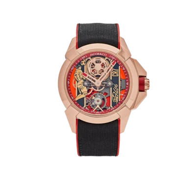 Jacob & Co. V2 CR7 Epic X Collection 44mm EX120.43.AE.AA.A Flight of CR7 Rose Gold Limited Edition